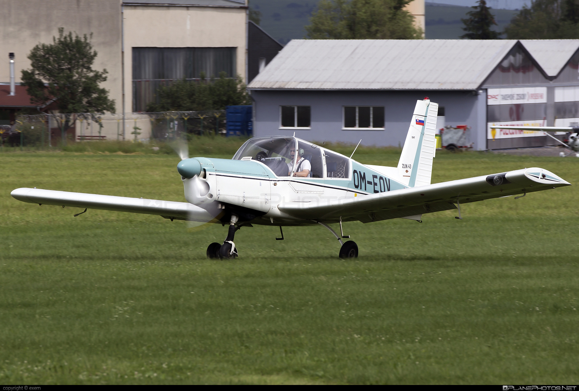 Zlin Z-43 - OM-EOV operated by Aeroklub Trnava #z43 #zlin #zlin43