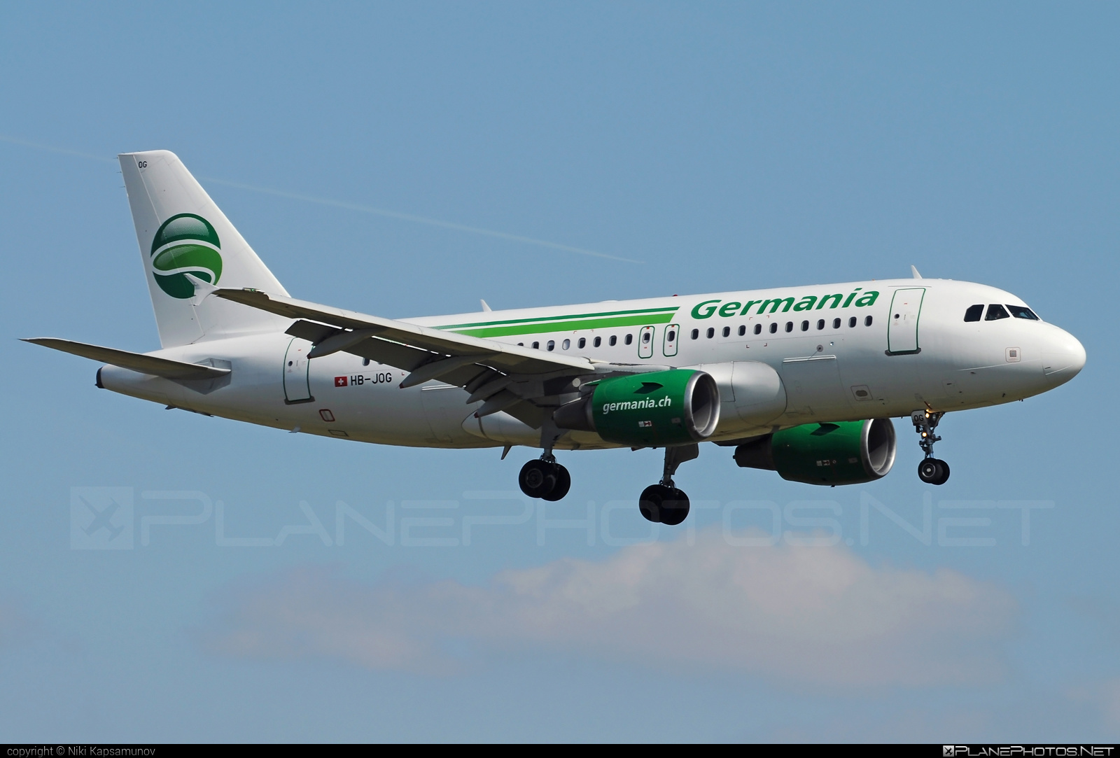 Airbus A319-112 - HB-JOG operated by Germania Flug #a319 #a320family #airbus #airbus319