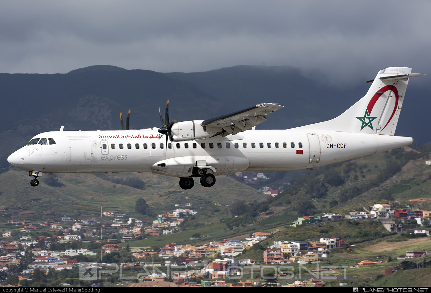 ATR 72-600 - CN-COF operated by Royal Air Maroc Express #atr #atr72 #atr72600 #royalAirMarocExpress