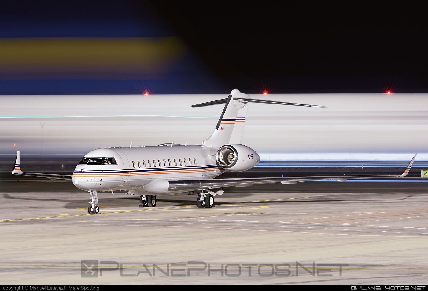 Bombardier Global Express (BD-700-1A10) - N2FE operated by Federal Express Leasing Corp #bd7001a10 #bombardier #bombardierGlobal #bombardierGlobalExpress #globalExpress