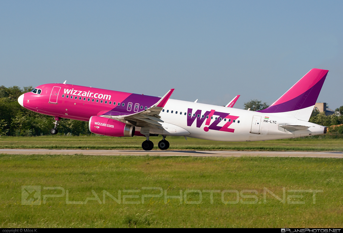 Airbus A320-232 - HA-LYC operated by Wizz Air #a320 #a320family #airbus #airbus320 #wizz #wizzair