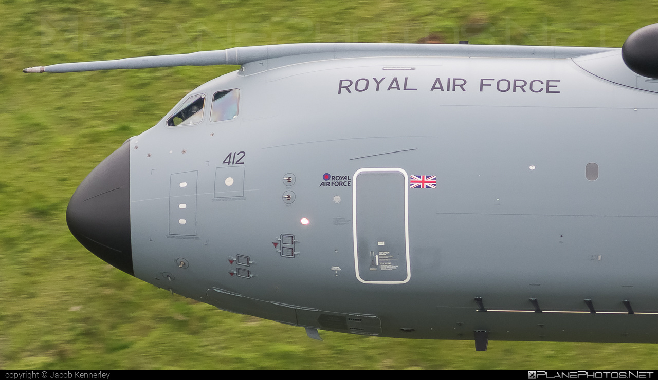 Airbus A400M Atlas C1 - ZM412 operated by Royal Air Force (RAF) #a400 #a400m #airbus #airbusa400m #airbusa400matlas #atlasc1 #machloop #raf #royalairforce