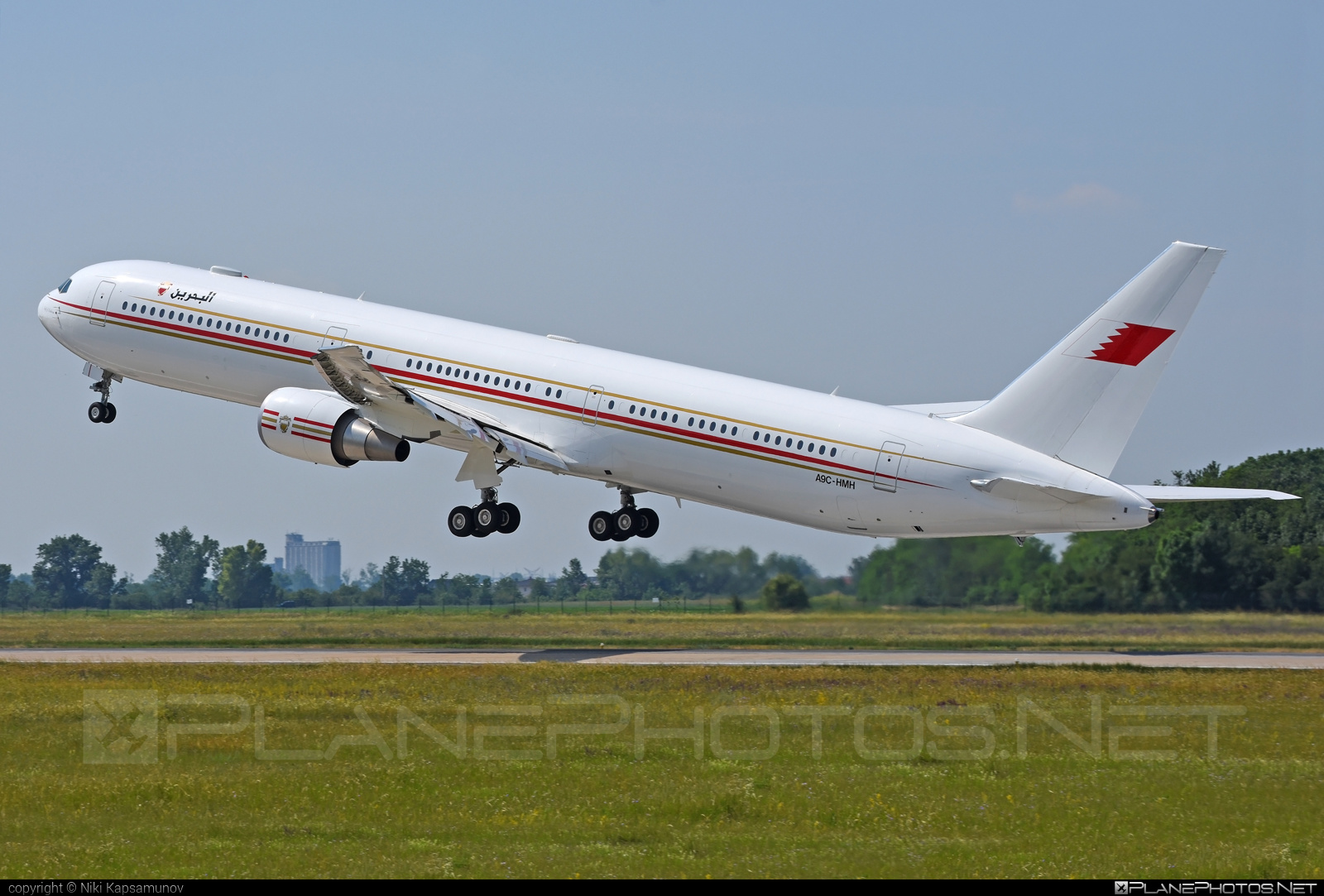Boeing 767-400ER - A9C-HMH operated by Bahrain - Royal Flight #b767 #b767er #boeing #boeing767