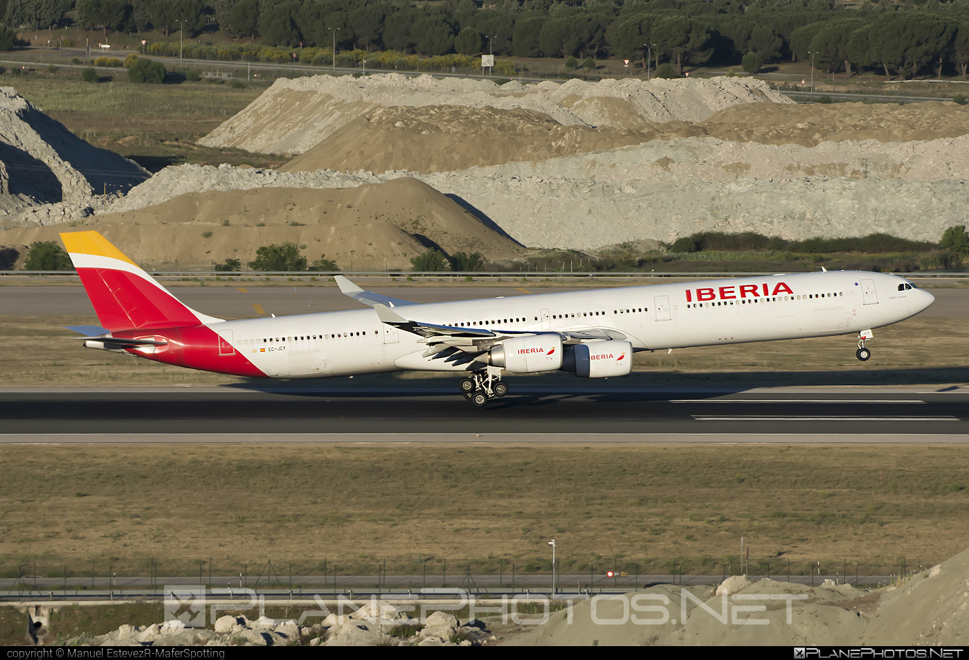 Airbus A340-642 - EC-JCY operated by Iberia #a340 #a340family #airbus #airbus340 #iberia