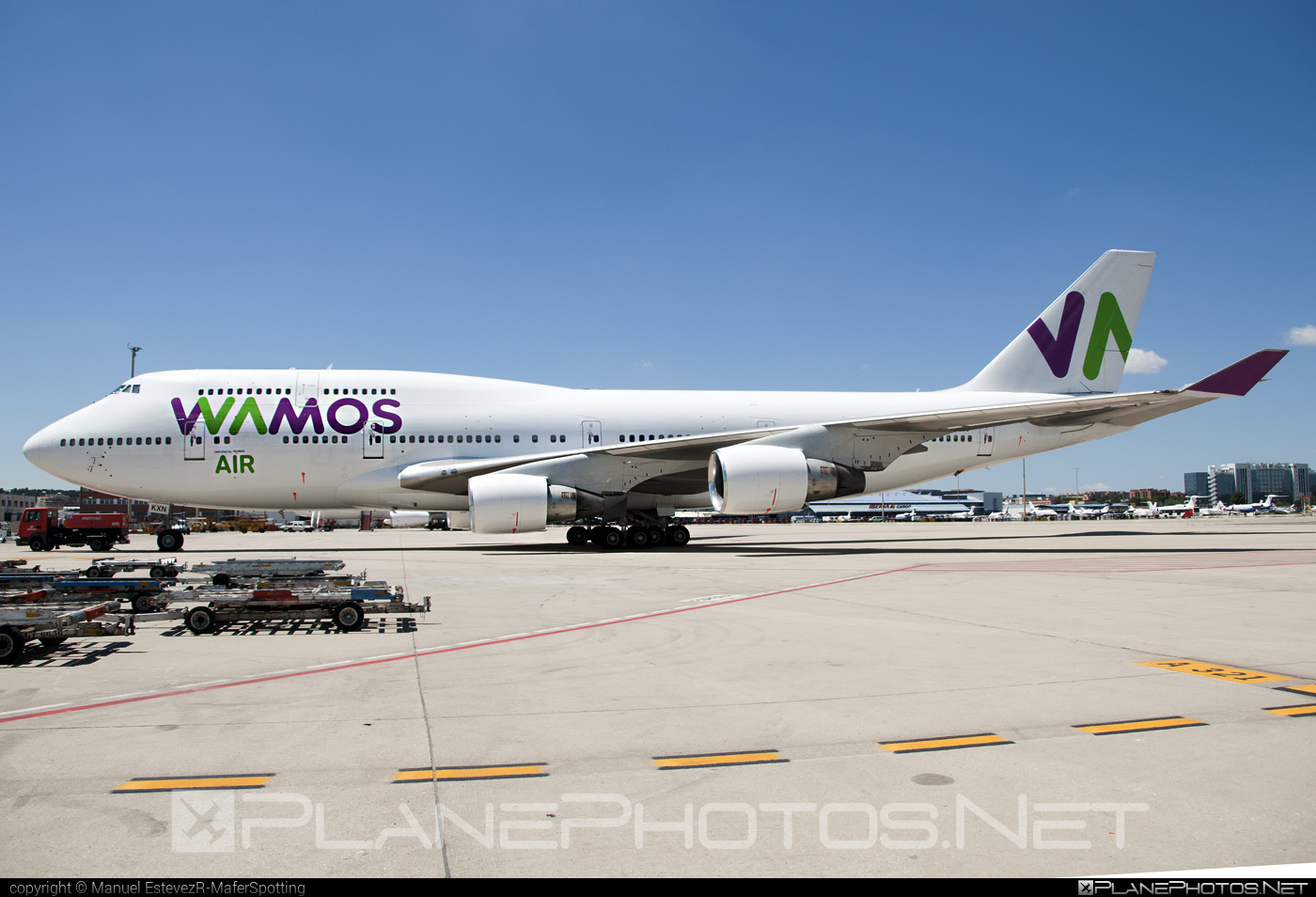 Boeing 747-400 - EC-KXN operated by Wamos Air #b747 #boeing #boeing747 #jumbo