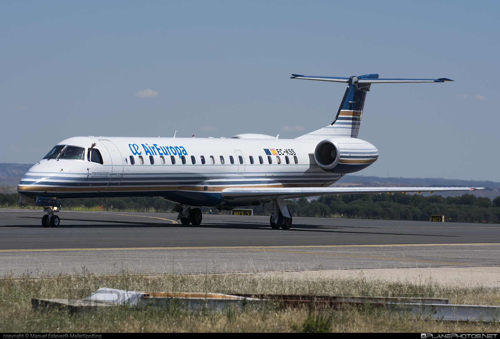 Embraer ERJ-145MP - EC-KSS operated by Air Europa #embraer