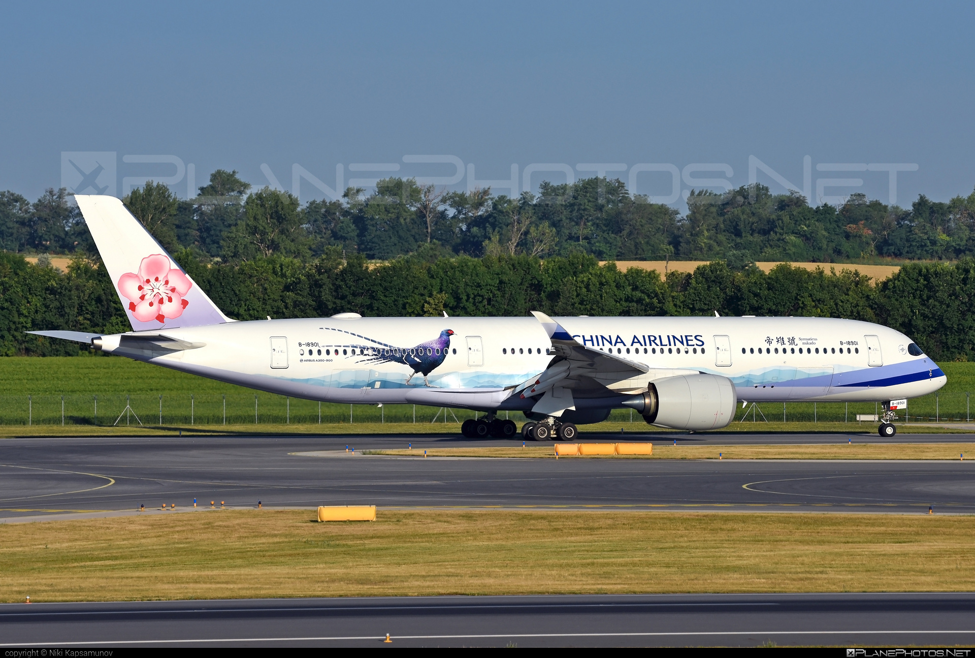 Airbus A350-941 - B-18901 operated by China Airlines #a350 #a350family #airbus #airbus350 #chinaairlines #xwb
