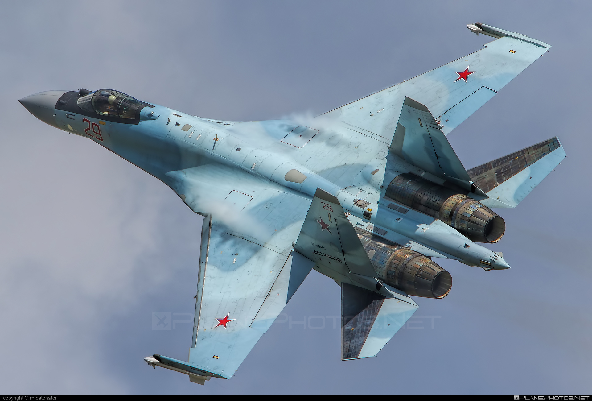 RF-95475 - Sukhoi Su-35S operated by Voyenno-vozdushnye sily Rossii ...
