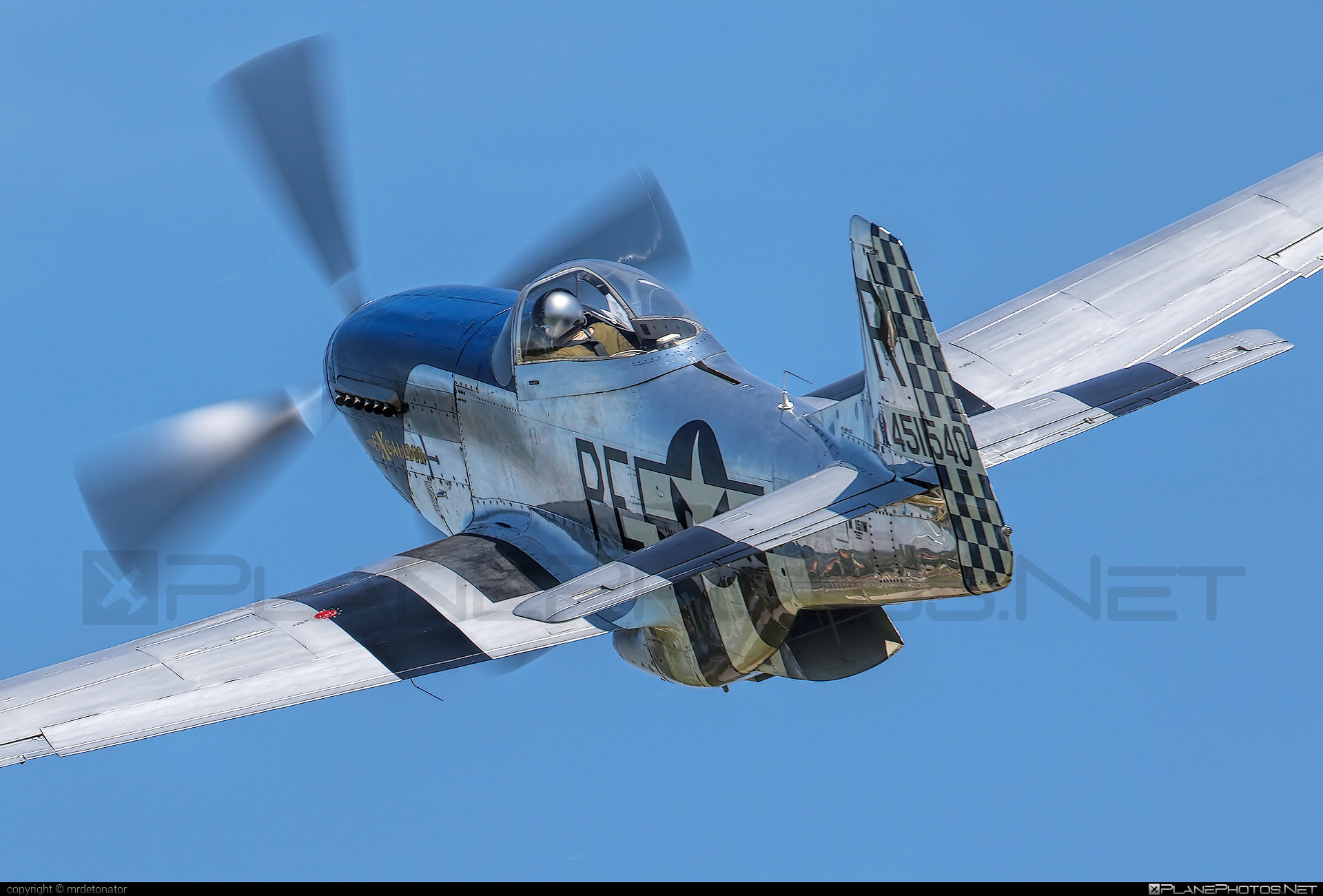 North American P-51D Mustang - N151W operated by Private operator #northamerican