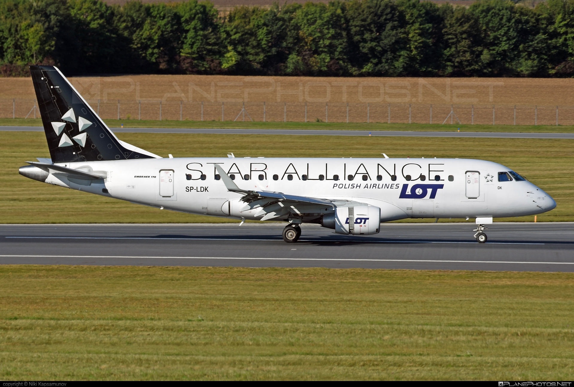 Embraer E170LR (ERJ-170-100LR) - SP-LDK operated by LOT Polish Airlines #e170 #embraer #embraer170 #embraer170lr #erj170 #erj170100 #erj170100lr #erj170lr #lot #lotpolishairlines #staralliance