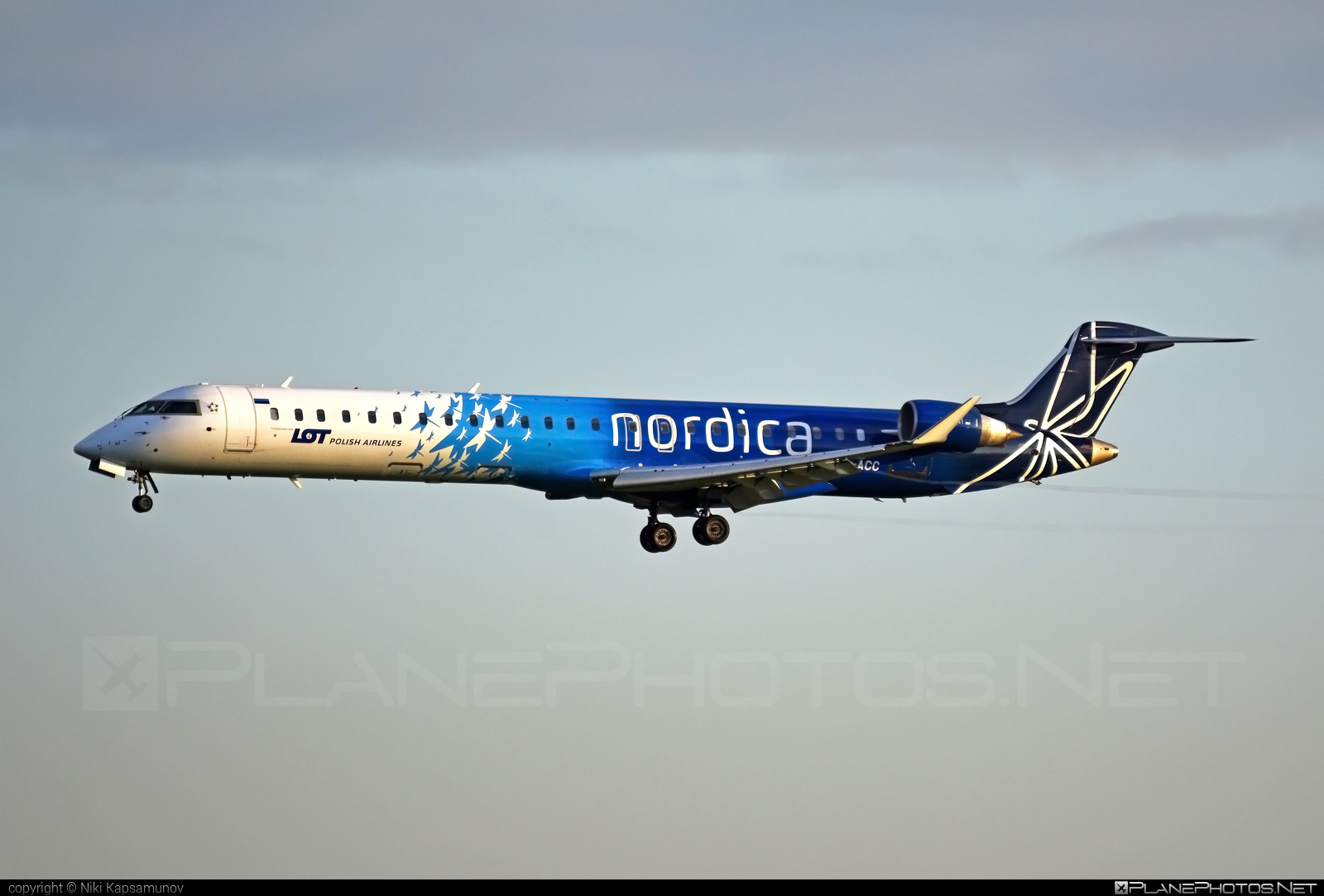 Bombardier CRJ900 - ES-ACC operated by Nordica #bombardier #crj900