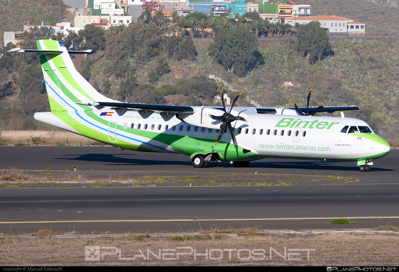 ATR 72-600 - EC-MSJ operated by Binter Canarias #BinterCanarias #atr #atr72 #atr72600