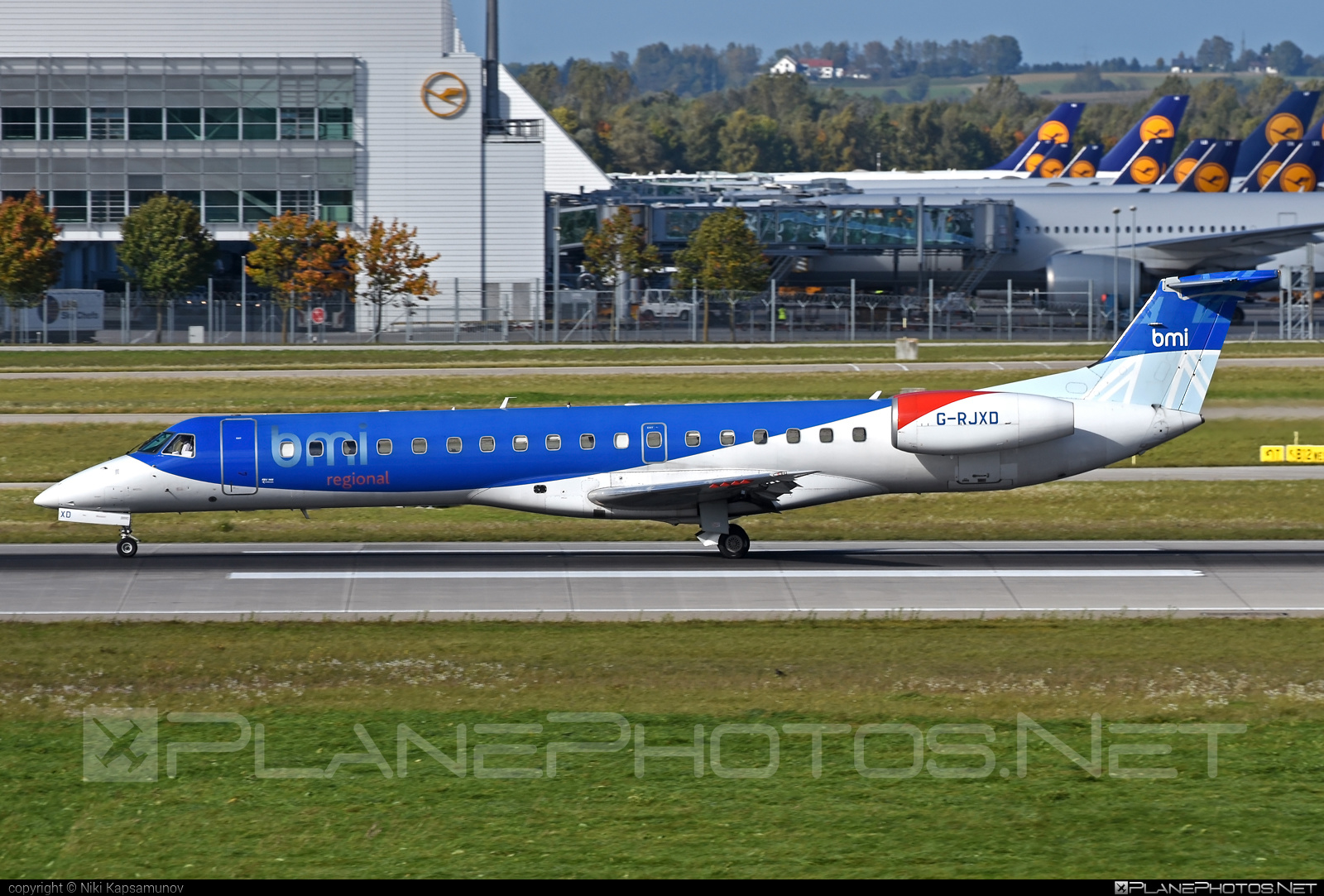 Embraer ERJ-145EP - G-RJXD operated by bmi Regional #embraer