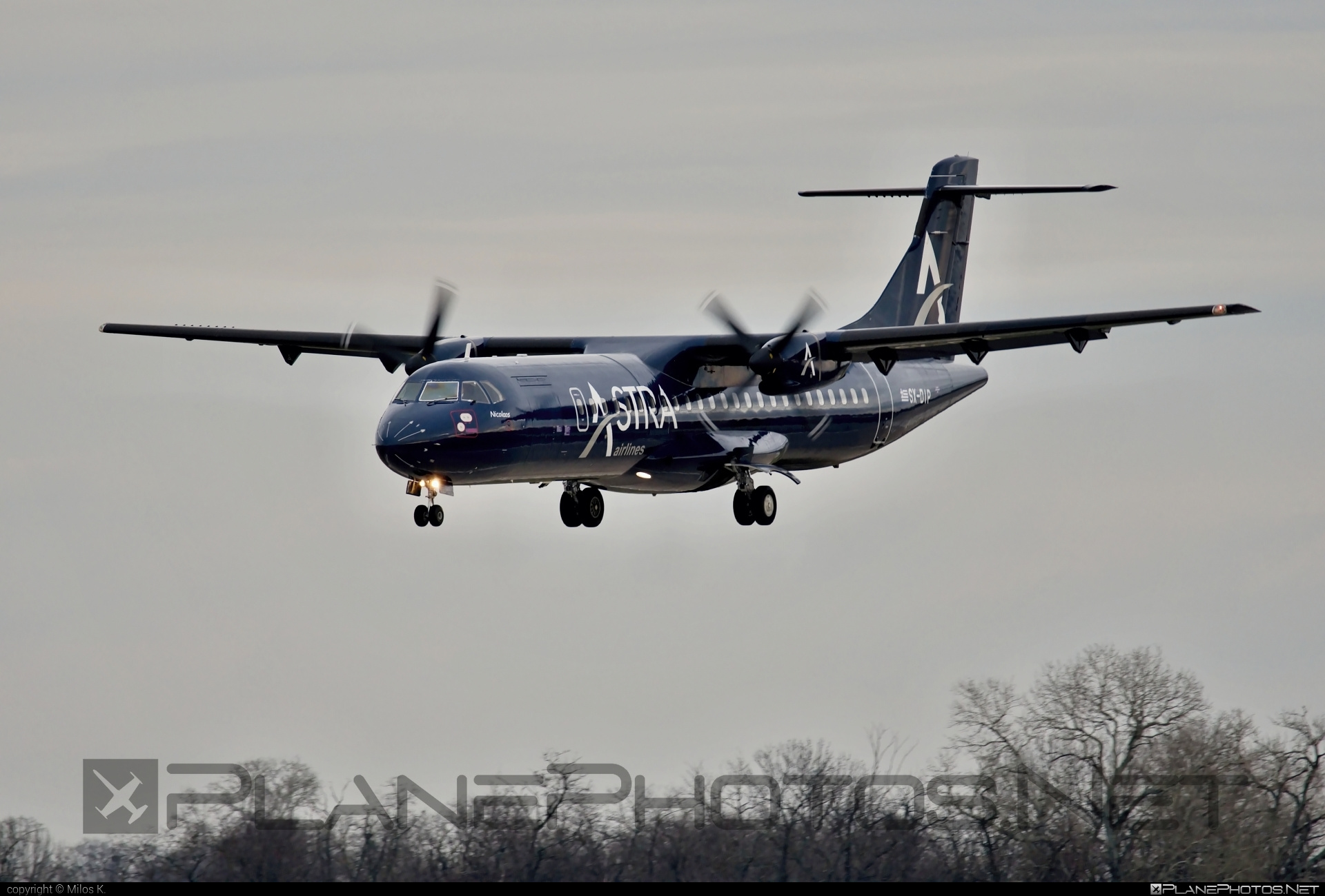 ATR 72-202 - SX-DIP operated by Astra Airlines #atr