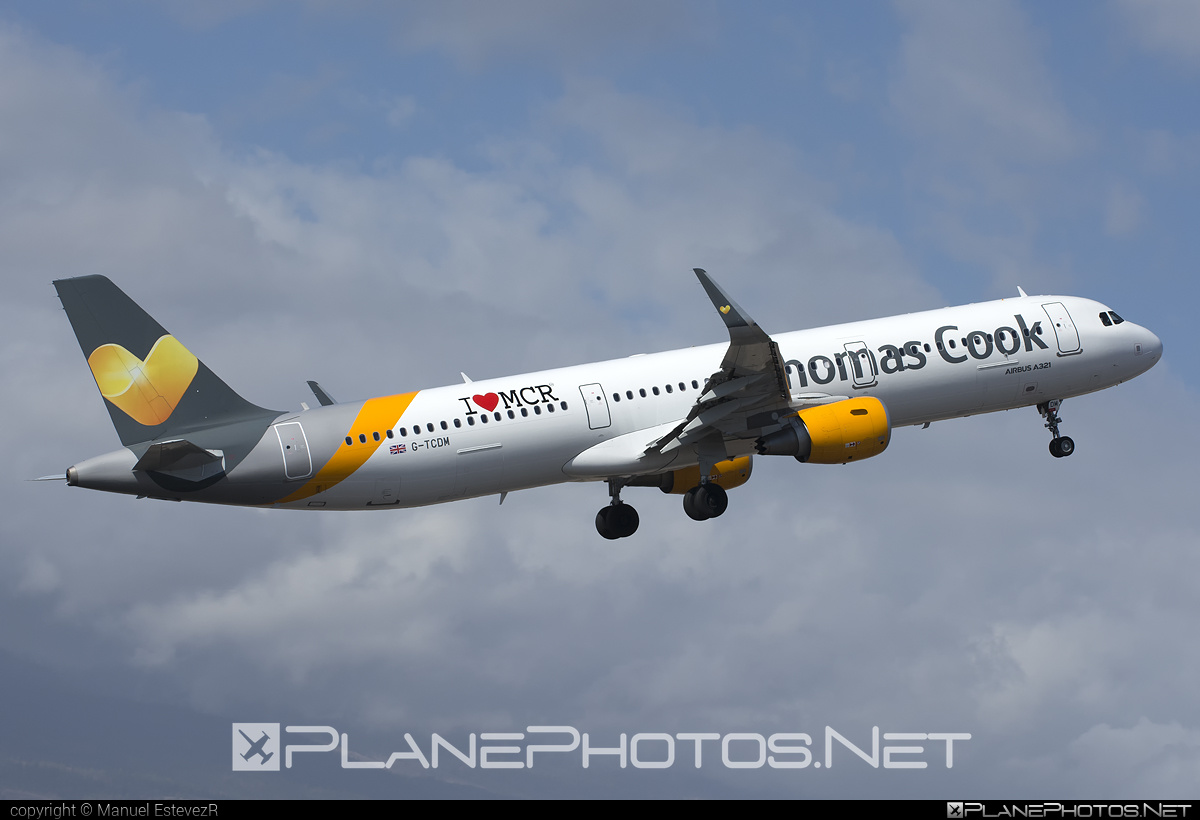 Airbus A321-211 - G-TCDM operated by Thomas Cook Airlines #ThomasCookAirlines #a320family #a321 #airbus #airbus321