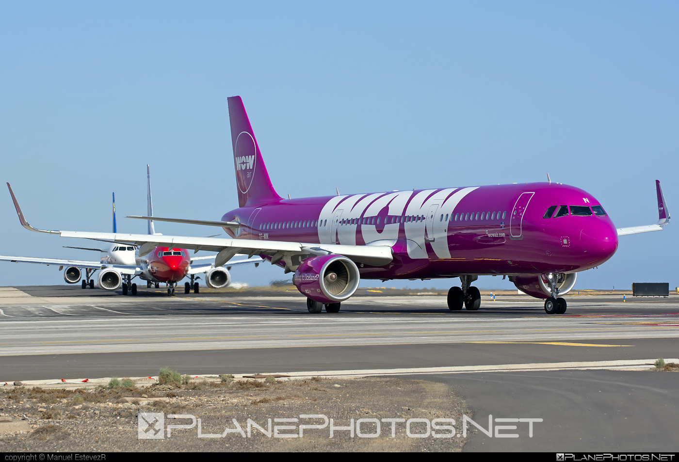 Airbus A321-211 - TF-WIN operated by WOW air #a320family #a321 #airbus #airbus321