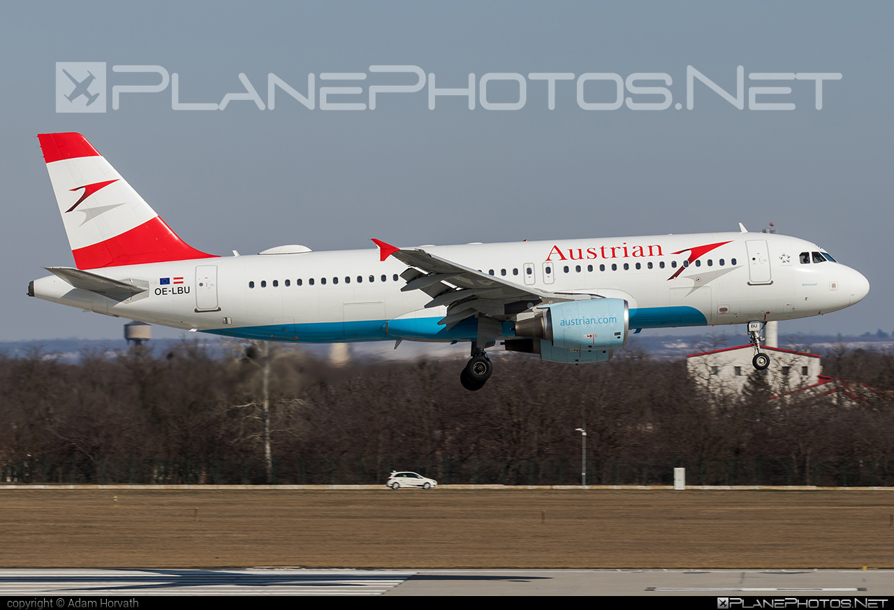Airbus A320-214 - OE-LBU operated by Austrian Airlines #a320 #a320family #airbus #airbus320 #austrian #austrianAirlines