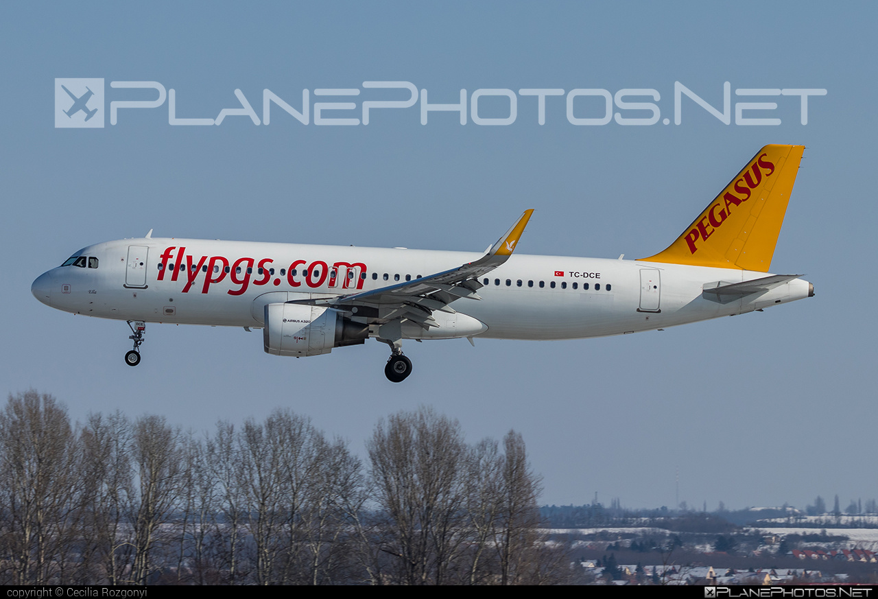 Airbus A320-216 - TC-DCE operated by Pegasus Airlines #PegasusAirlines #a320 #a320family #airbus #airbus320 #flypgs