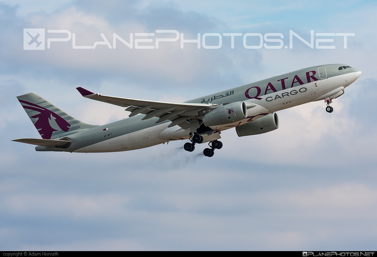 Airbus A330-243F - A7-AFY operated by Qatar Airways Cargo #a330 #a330f #a330family #airbus #airbus330 #qatarairwayscargo