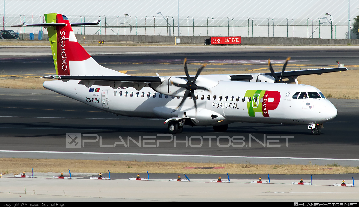ATR 72-212A - CS-DJH operated by TAP Express #atr #atr72 #atr72212a #atr72500