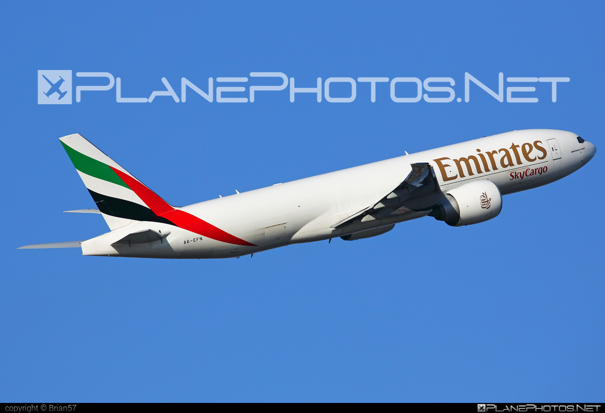 Boeing 777F - A6-EFN operated by Emirates SkyCargo #b777 #b777f #b777freighter #boeing #boeing777 #tripleseven