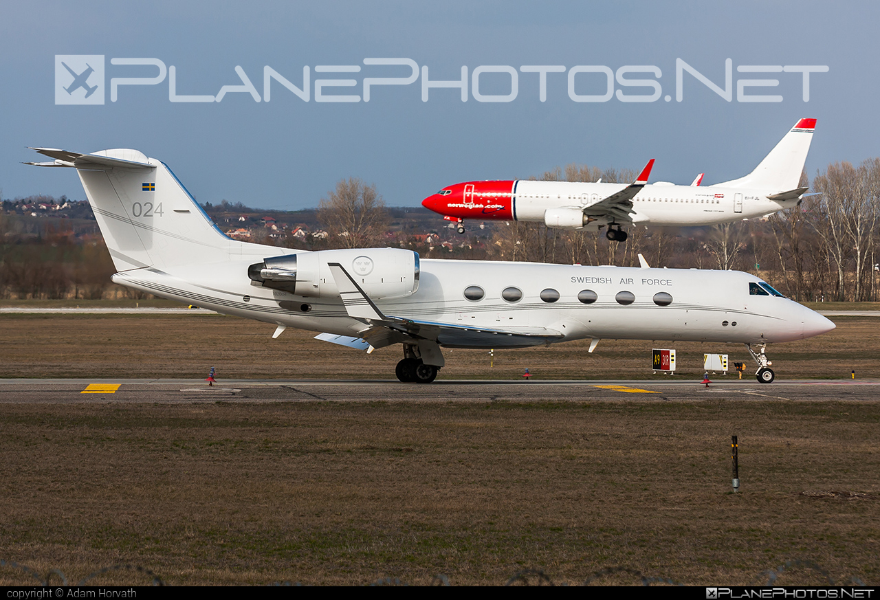 Gulfstream Tp102C - 102004 operated by Flygvapnet (Swedish Air Force) #flygvapnet #givsp #gulfstream #gulfstreamgiv #gulfstreamiv #swedishairforce #tp102c