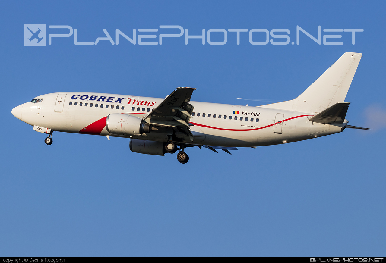 Boeing 737-300 - YR-CBK operated by Cobrex Trans #b737 #boeing #boeing737