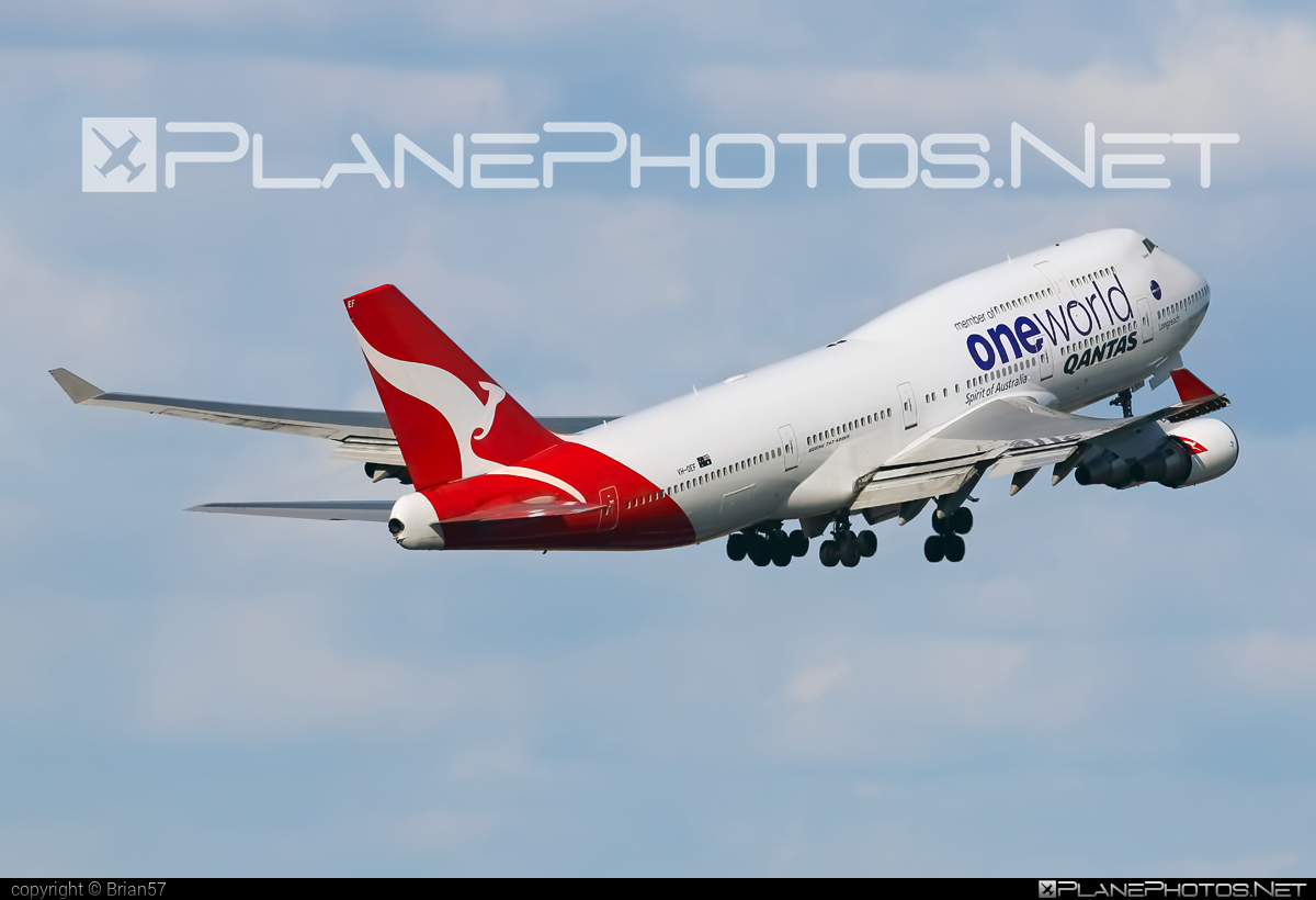 Boeing 747-400ER - VH-OEF operated by Qantas #b747 #boeing #boeing747 #jumbo #oneworld #qantas