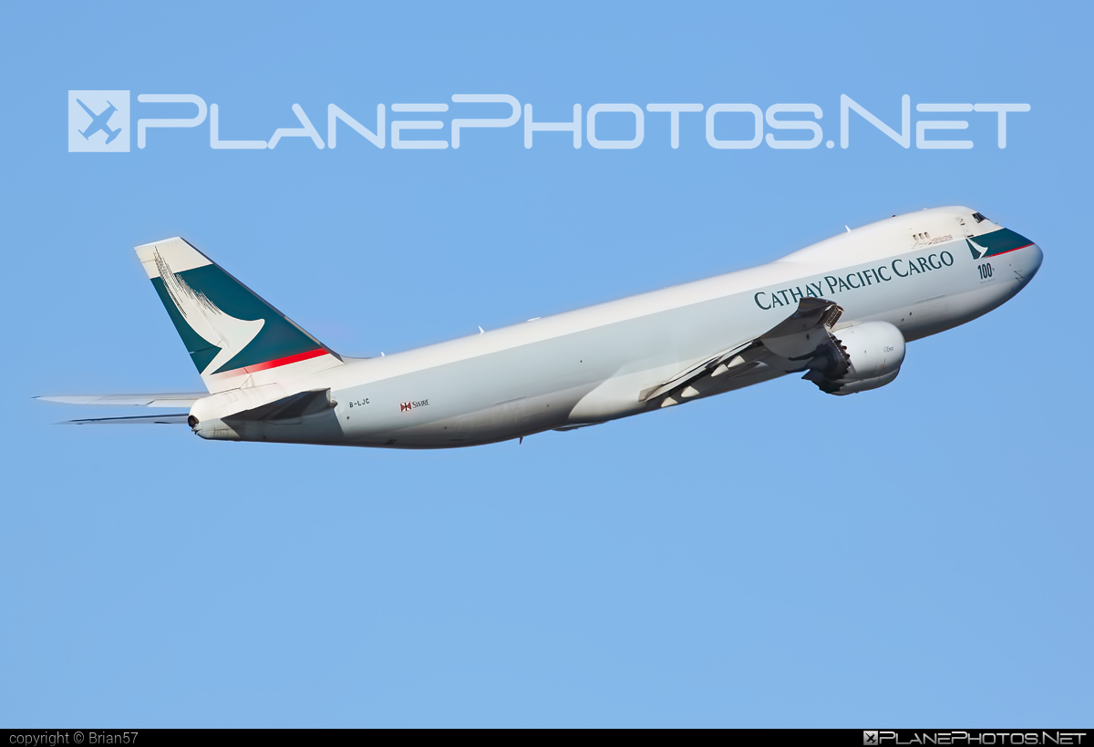 Boeing 747-8F - B-LJC operated by Cathay Pacific Cargo #b747 #b747f #b747freighter #boeing #boeing747 #cathaypacific #cathaypacificcargo #jumbo