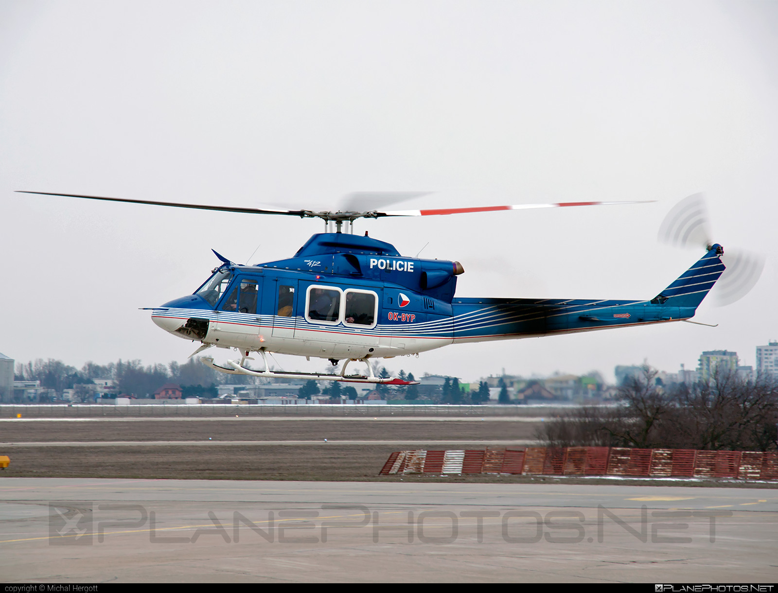 Bell 412EP - OK-BYP operated by Policie ČR (Czech Police) #bell #bell412 #bell412ep #bellhelicopters #czechpolice #policiecr