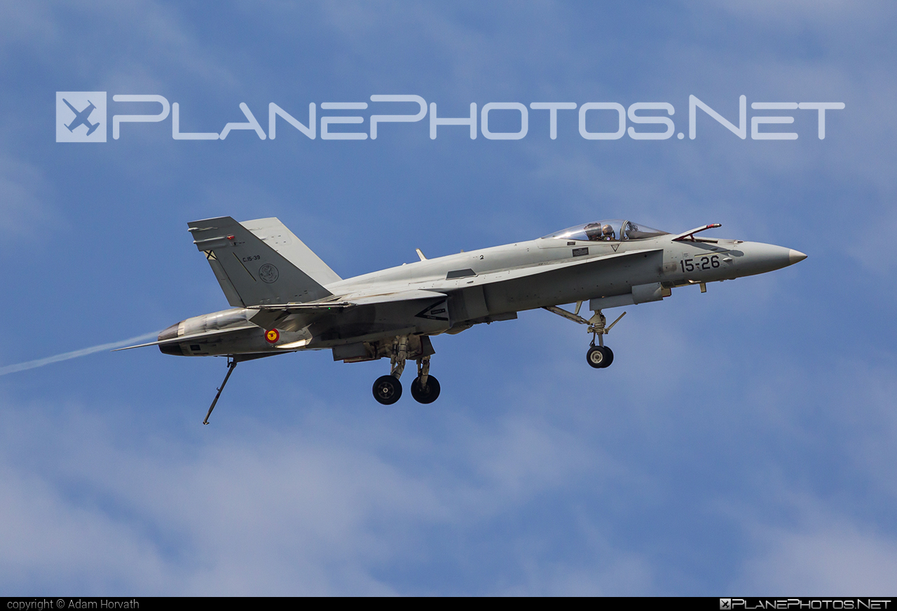 McDonnell Douglas EF-18A+ Hornet - C.15-39 operated by Ejército del Aire (Spanish Air Force) #ef18a #ejercitoDelAire #f18 #f18hornet #mcDonnellDouglas #spanishAirForce