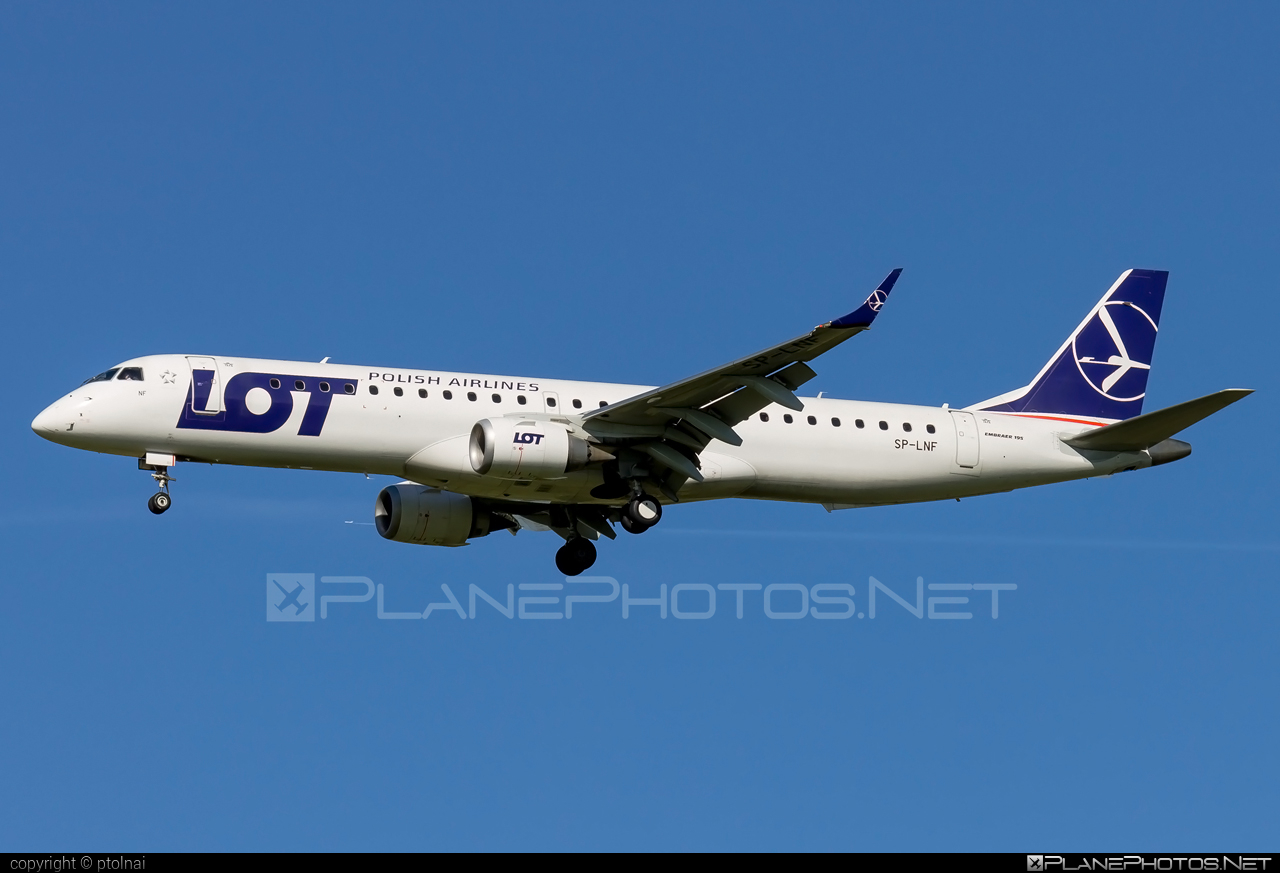 Embraer E195LR (ERJ-190-200LR) - SP-LNF operated by LOT Polish Airlines #e190 #e190200 #e190200lr #e195lr #embraer #embraer190200lr #embraer195 #embraer195lr #lot #lotpolishairlines