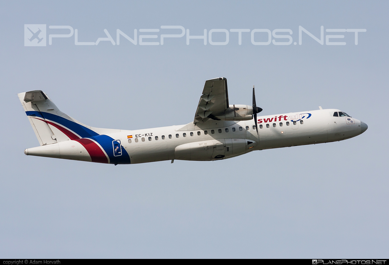 ATR 72-202(F) - EC-KIZ operated by Swiftair #atr