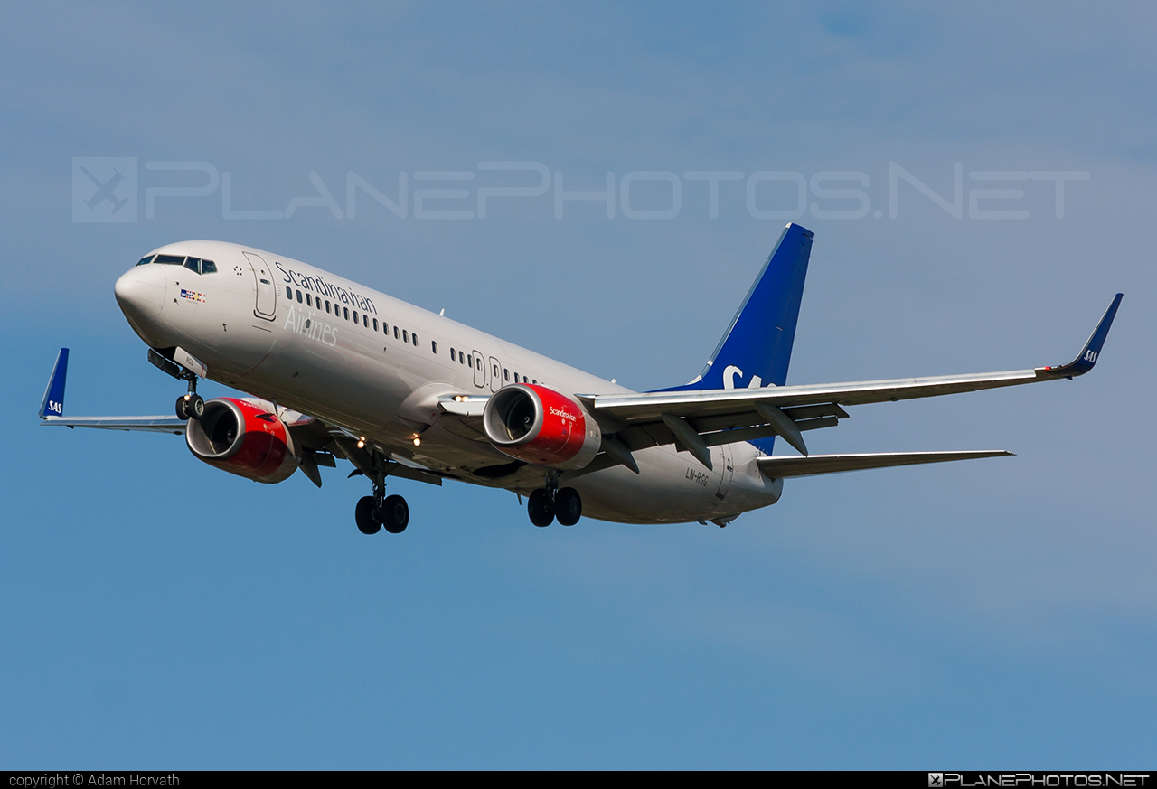 Boeing 737-800 - LN-RGG operated by Scandinavian Airlines (SAS) #b737 #b737nextgen #b737ng #boeing #boeing737 #sas #sasairlines #scandinavianairlines