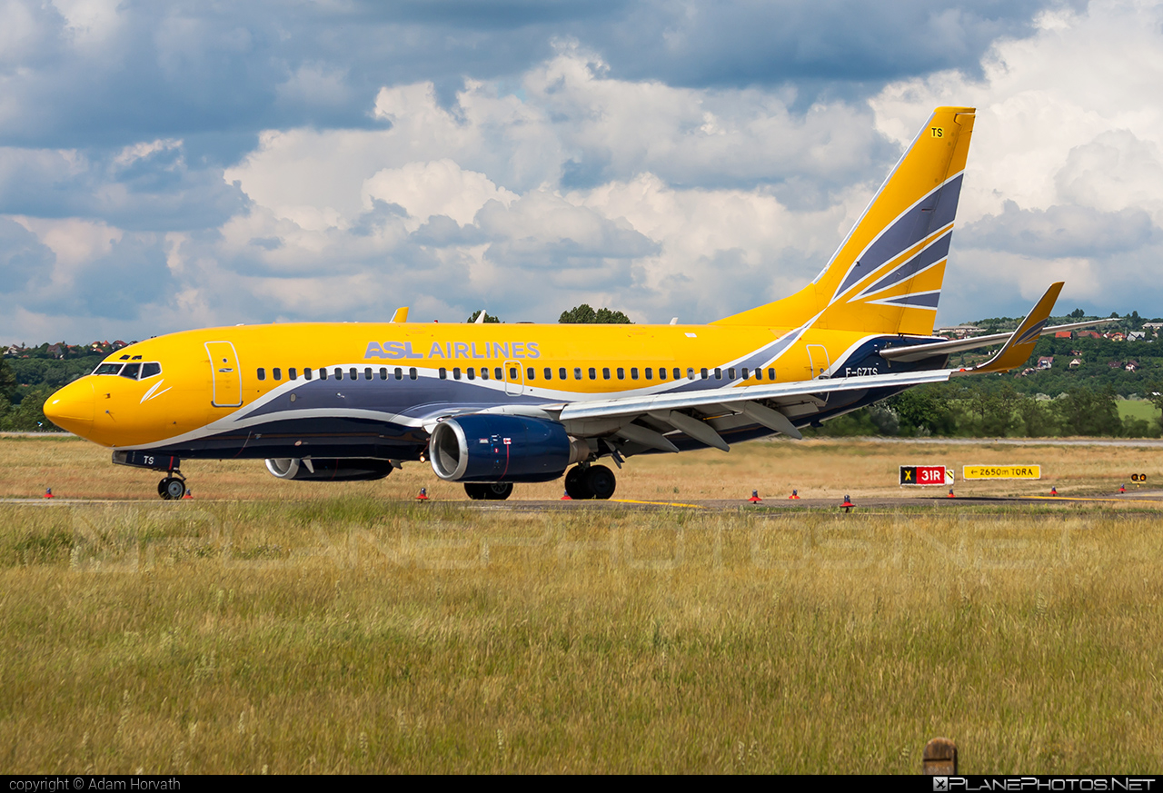 Boeing 737-700 - F-GZTS operated by ASL Airlines France #aslairlines #aslairlinesfrance #b737 #b737nextgen #b737ng #boeing #boeing737