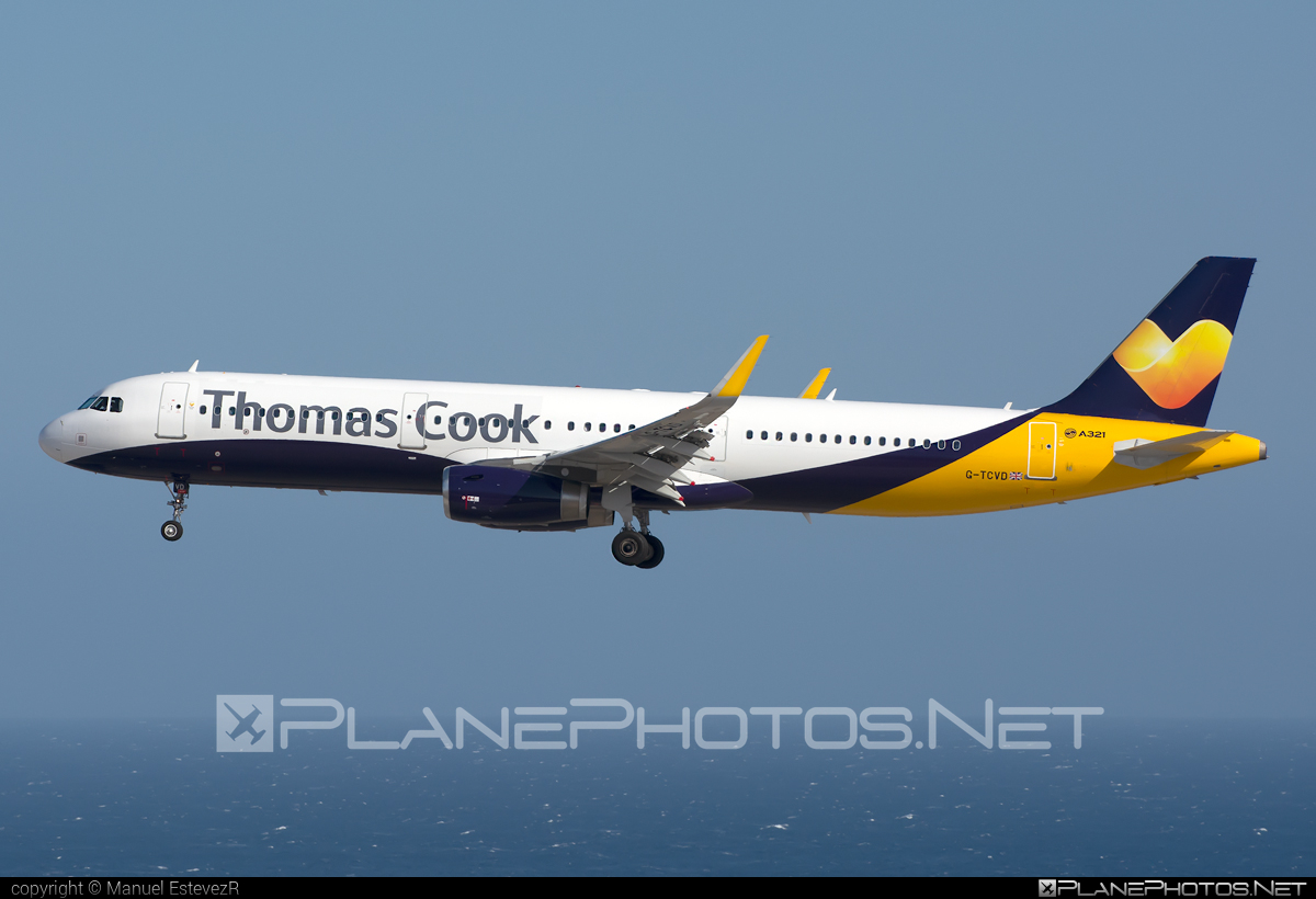 Airbus A321-231 - G-TCVD operated by Thomas Cook Airlines #ThomasCookAirlines #a320family #a321 #airbus #airbus321