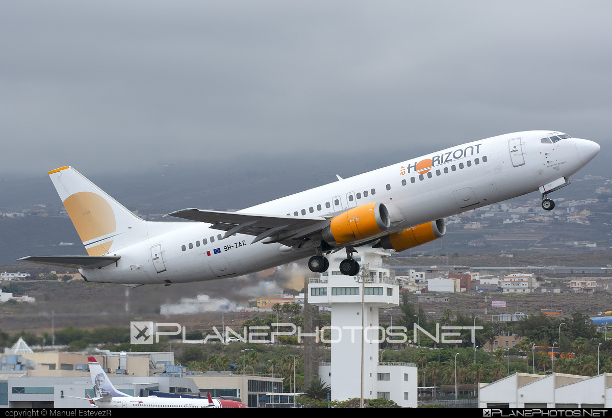 Boeing 737-400 - 9H-ZAZ operated by Air Horizont #b737 #boeing #boeing737