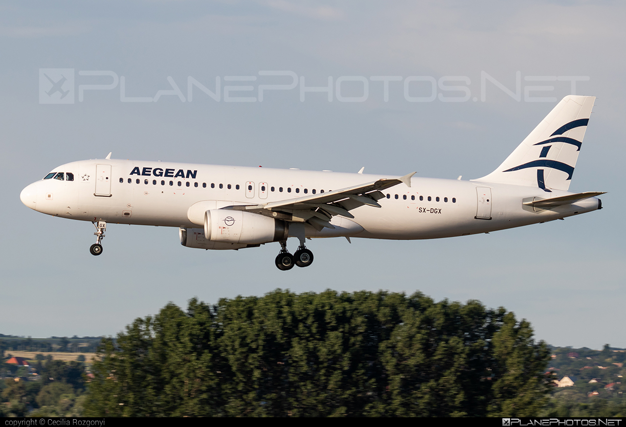 Airbus A320-232 - SX-DGX operated by Aegean Airlines #a320 #a320family #airbus #airbus320
