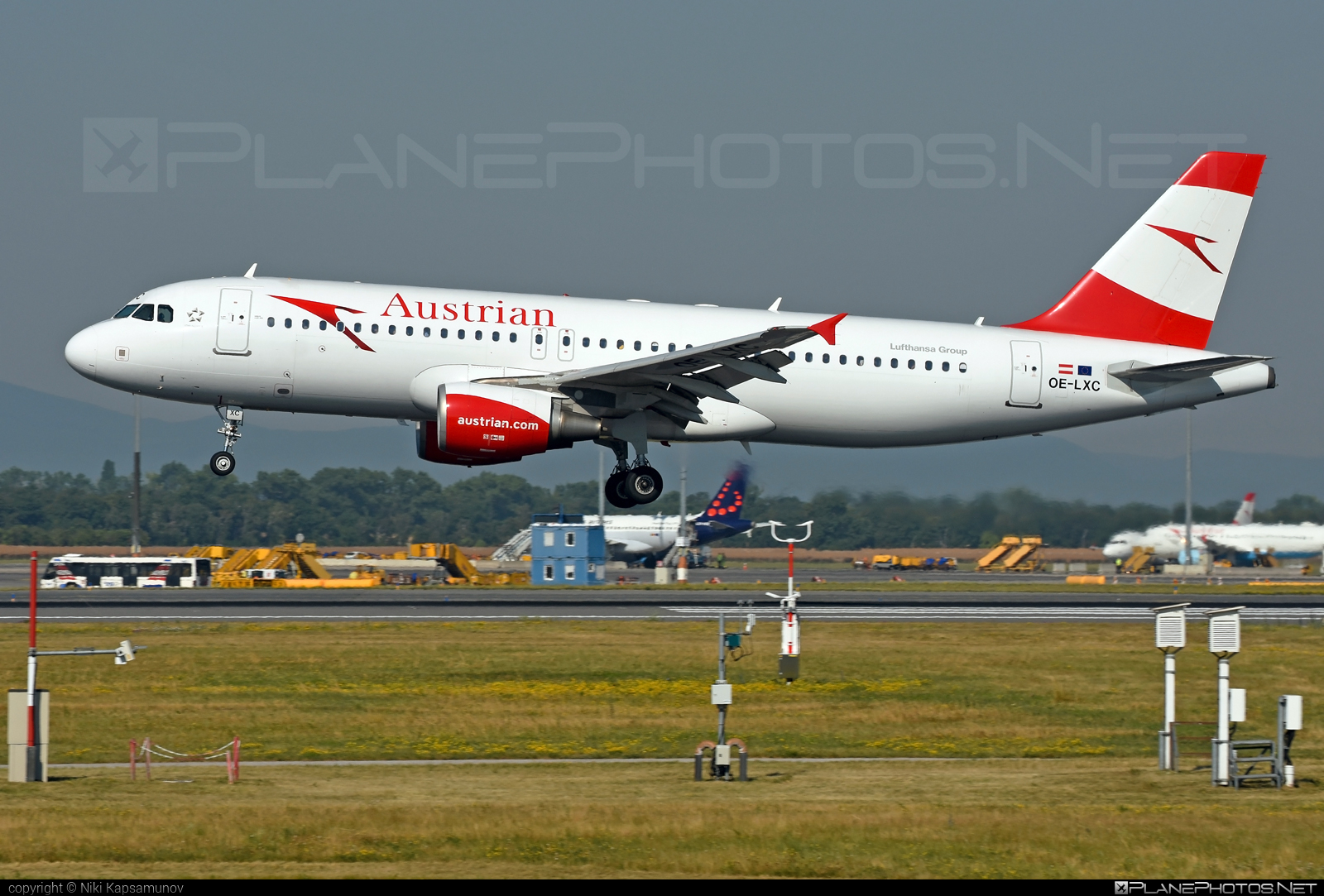 Airbus A320-216 - OE-LXC operated by Austrian Airlines #a320 #a320family #airbus #airbus320 #austrian #austrianAirlines