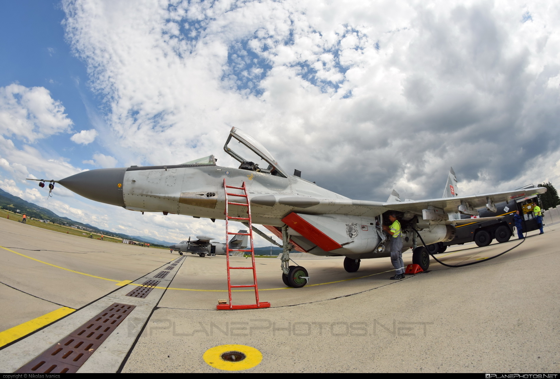 Mikoyan-Gurevich MiG-29AS - 3709 operated by Vzdušné sily OS SR (Slovak Air Force) #mig #mig29 #mig29as #mikoyangurevich #slovakairforce #vzdusnesilyossr