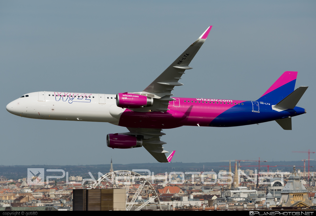 Airbus A321-231 - HA-LTA operated by Wizz Air #a320family #a321 #airbus #airbus321 #wizz #wizzair