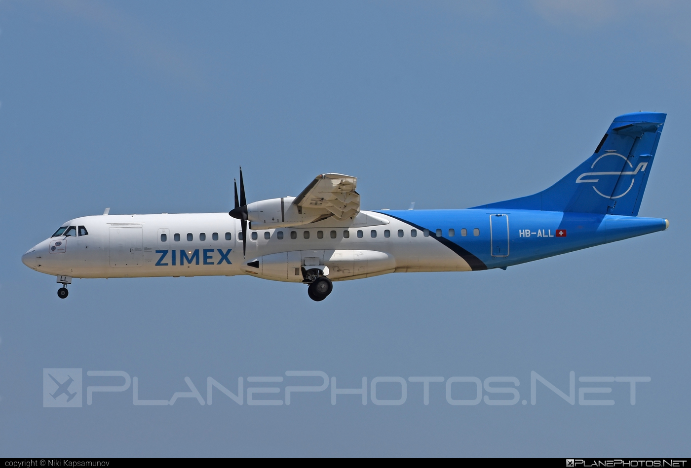 ATR 72-202(F) - HB-ALL operated by Zimex Aviation #atr