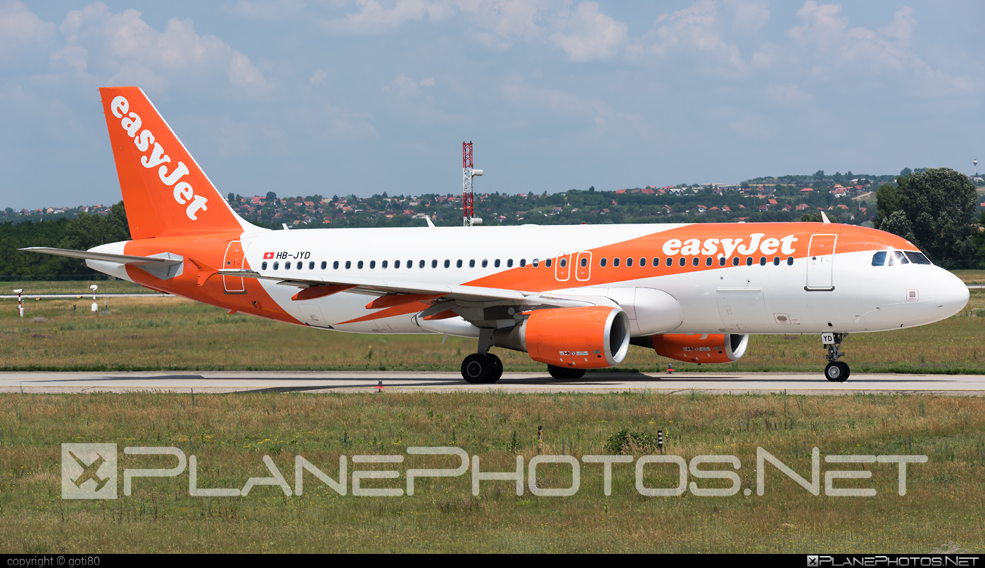 Airbus A320-214 - HB-JYD operated by easyJet Switzerland #a320 #a320family #airbus #airbus320 #easyjet #easyjetswitzerland