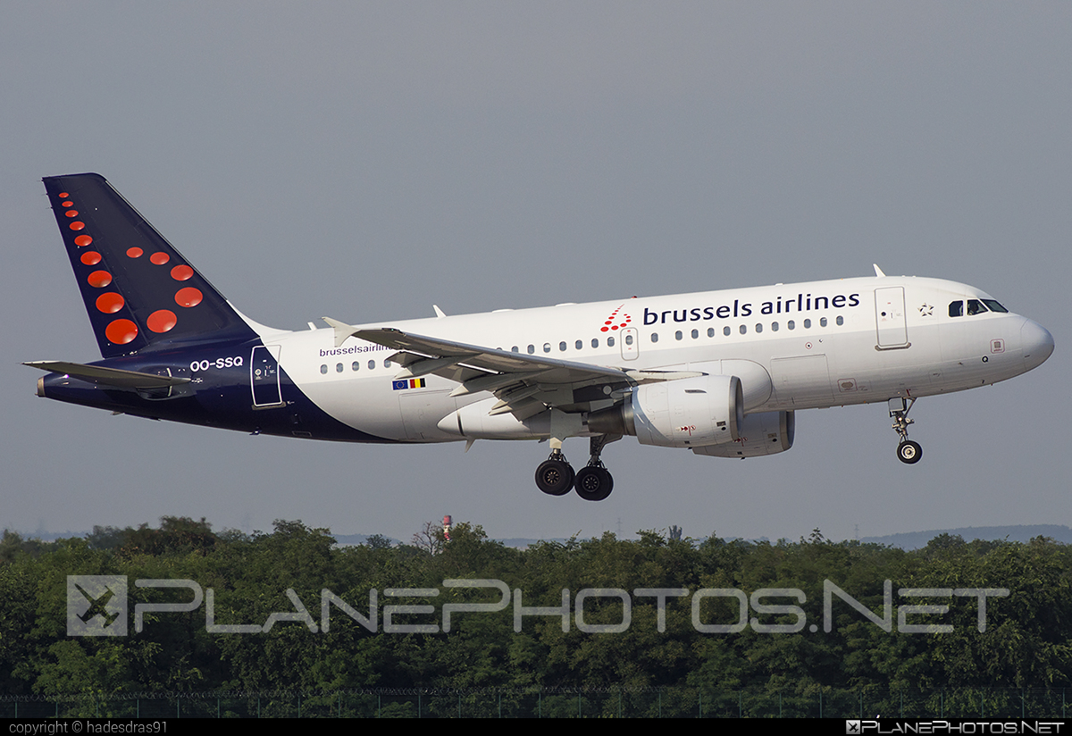 Airbus A319-111 - OO-SSQ operated by Brussels Airlines #a319 #a320family #airbus #airbus319 #brusselsairlines