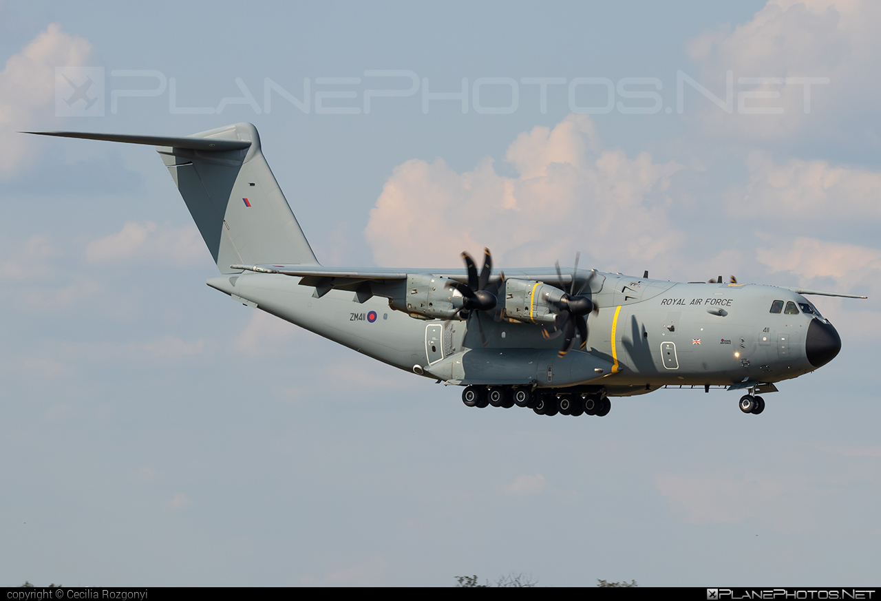 Airbus A400M Atlas C1 - ZM411 operated by Royal Air Force (RAF) #a400 #a400m #airbus #airbusa400m #airbusa400matlas #atlasc1 #raf #royalAirForce