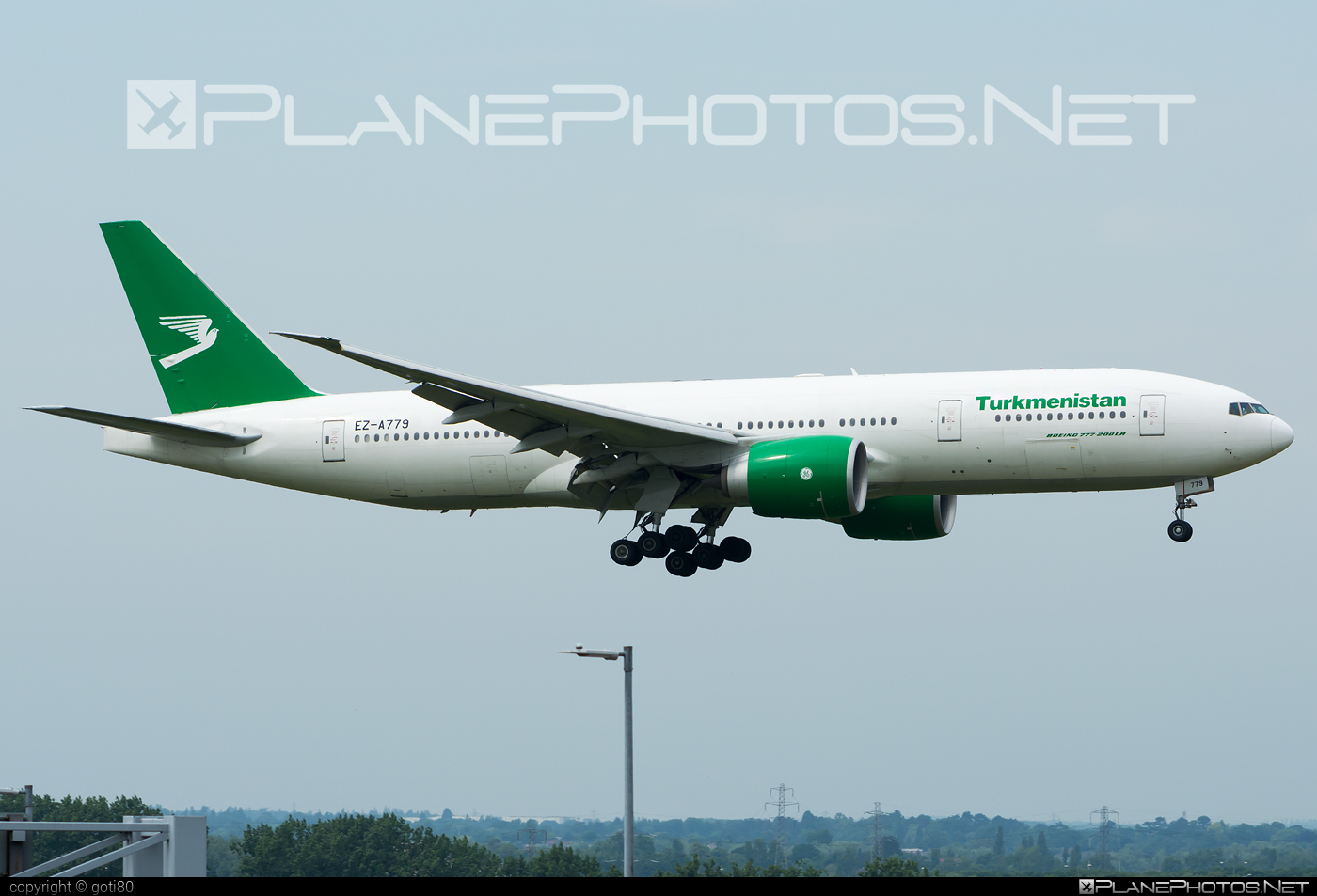 Boeing 777-200LR - EZ-A779 operated by Turkmenistan Airlines #b777 #b777lr #boeing #boeing777 #tripleseven