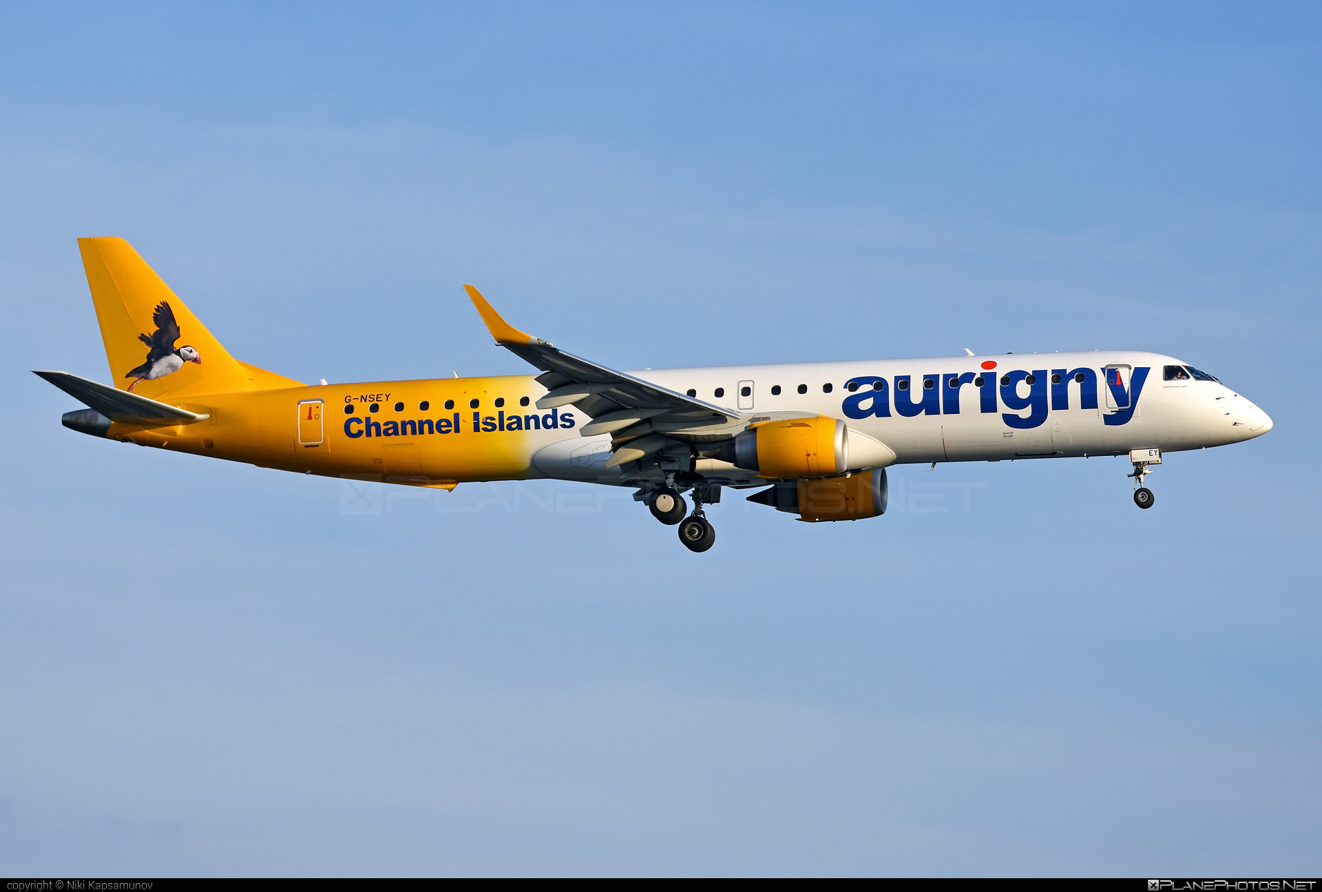 Embraer E195STD (ERJ-190-200STD) - G-NSEY operated by Aurigny Air Services #e190 #e190200 #e190200std #e195std #embraer #embraer190200std #embraer195 #embraer195std