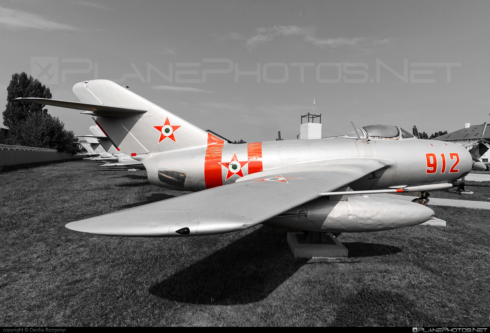 Mikoyan-Gurevich MiG-15bis - 912 operated by Magyar Néphadsereg (Hungarian People's Army) #hungarianpeoplesarmy #magyarnephadsereg #mig #mig15 #mig15bis #mikoyangurevich