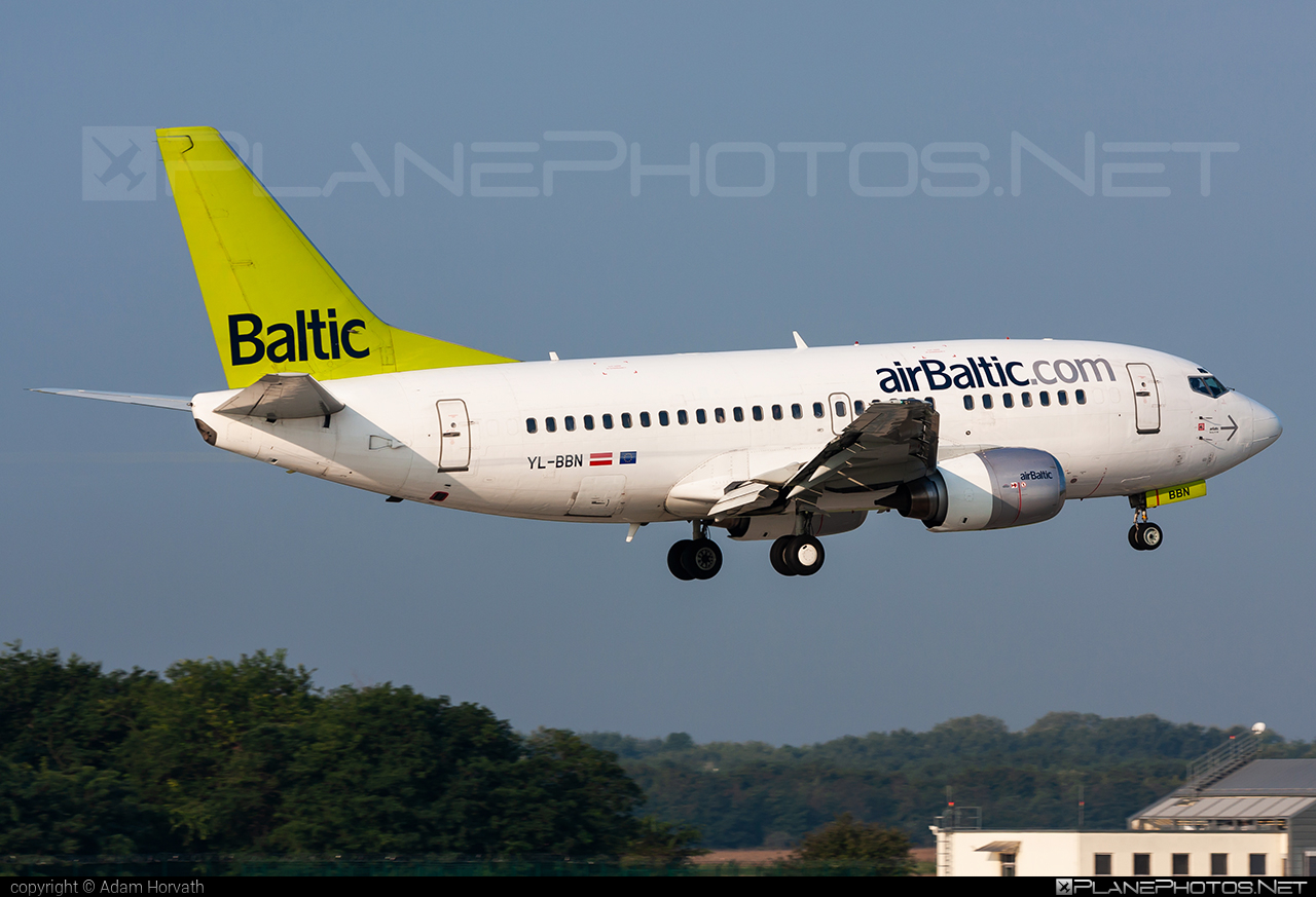 Boeing 737-500 - YL-BBN operated by Air Baltic #airbaltic #b737 #boeing #boeing737