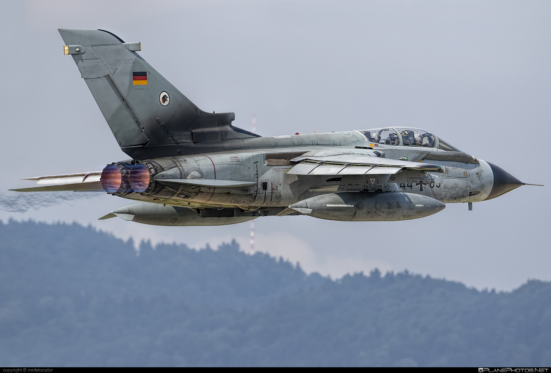 Panavia Tornado IDS - 44+65 operated by Luftwaffe (German Air Force) #GermanAirForce #luftwaffe #panavia #panaviatornado #siaf2018 #tornadoids